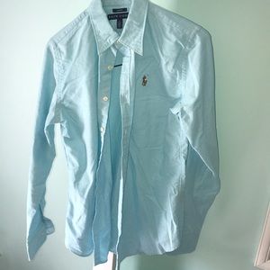 Blue Ralph Lauren button down